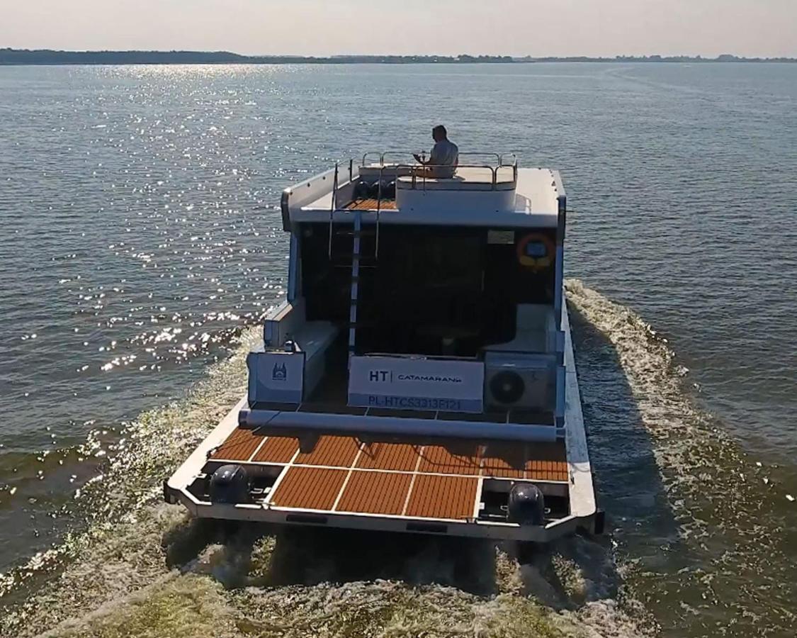 Hausboot Mit Traumlage In Luebeck-Travemuende Hotel Bagian luar foto